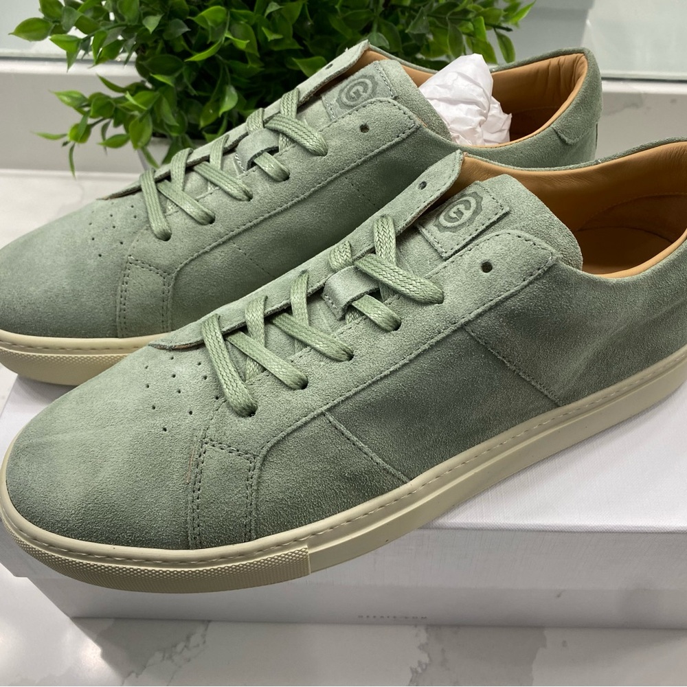Brand new never worn greats royale. 11 med. “sage green” with off white sole.